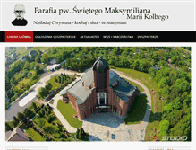 Tablet Screenshot of maksymilian-kielce.pl